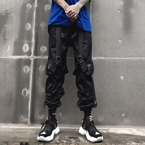 Men's Black Cargo Pants